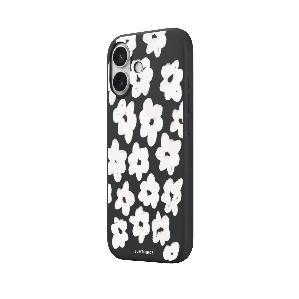 iPhone Blossoms Premium Telefon Kılıfı Bordo - Sumthincs