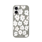 iPhone Blossoms Premium Telefon Kılıfı Gri - Sumthincs