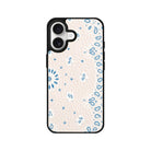 iPhone Blue Rodeo Leather Deri Telefon Kılıfı Bej - Sumthincs