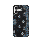 iPhone Blue Rodeo Leather Deri Telefon Kılıfı Siyah - Sumthincs