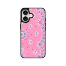 iPhone Blue Rodeo Leather Deri Telefon Kılıfı Pembe - Sumthincs