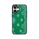 iPhone Blue Rodeo Leather Deri Telefon Kılıfı Yeşil - Sumthincs