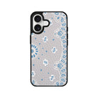 iPhone Blue Rodeo Leather Deri Telefon Kılıfı Gri - Sumthincs