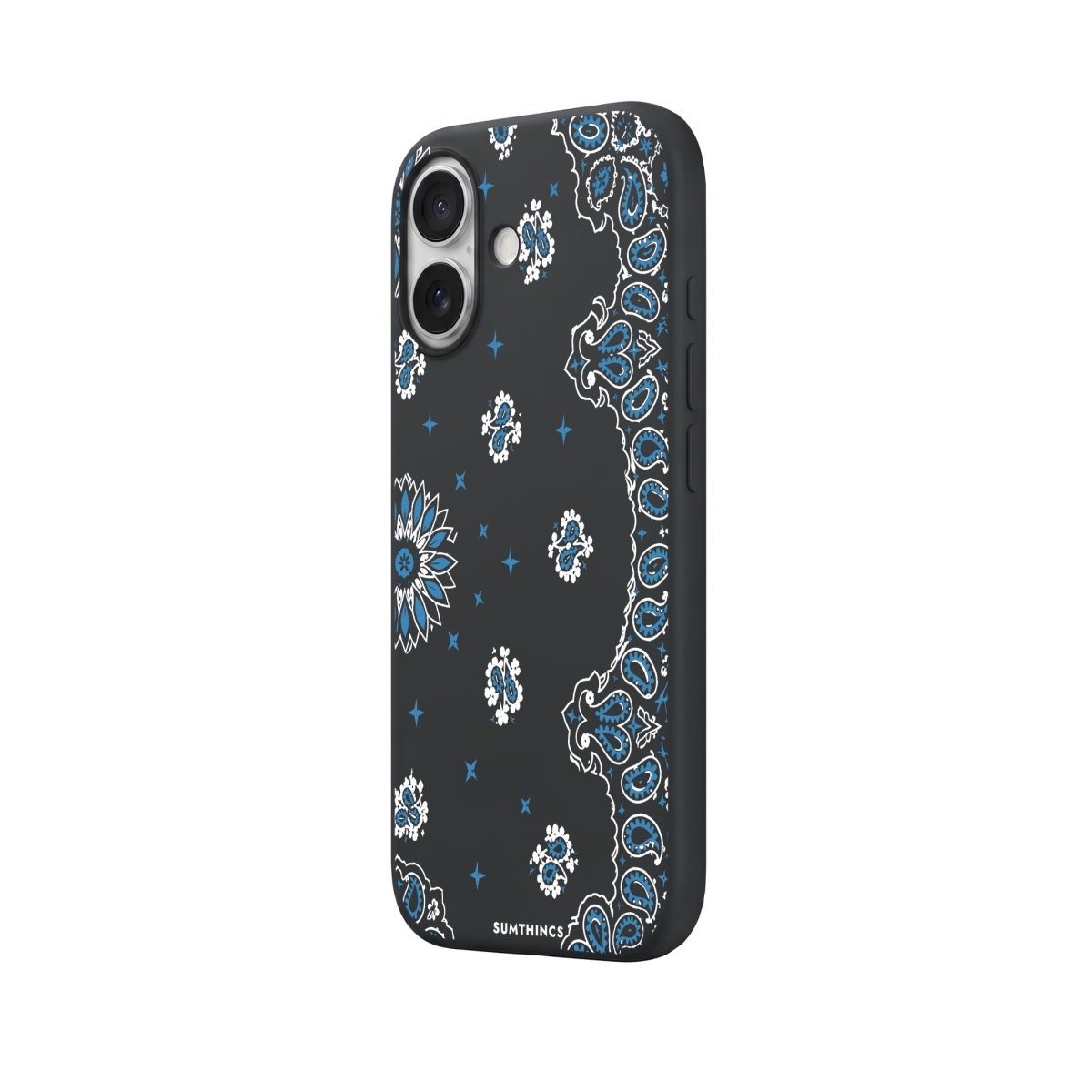 iPhone Blue Rodeo Premium Telefon Kılıfı Gri - Sumthincs