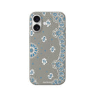 iPhone Blue Rodeo Premium Telefon Kılıfı Gri - Sumthincs