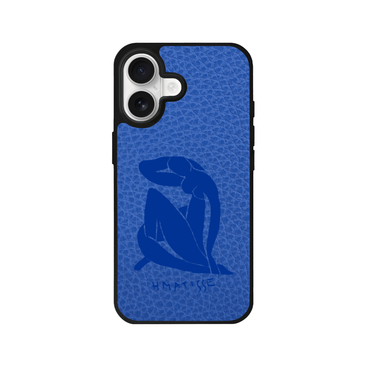 iPhone Blue Woman Leather Deri Telefon Kılıfı Mavi - Sumthincs