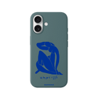 iPhone Blue Woman Premium Telefon Kılıfı Kaktüs Yeşili - Sumthincs