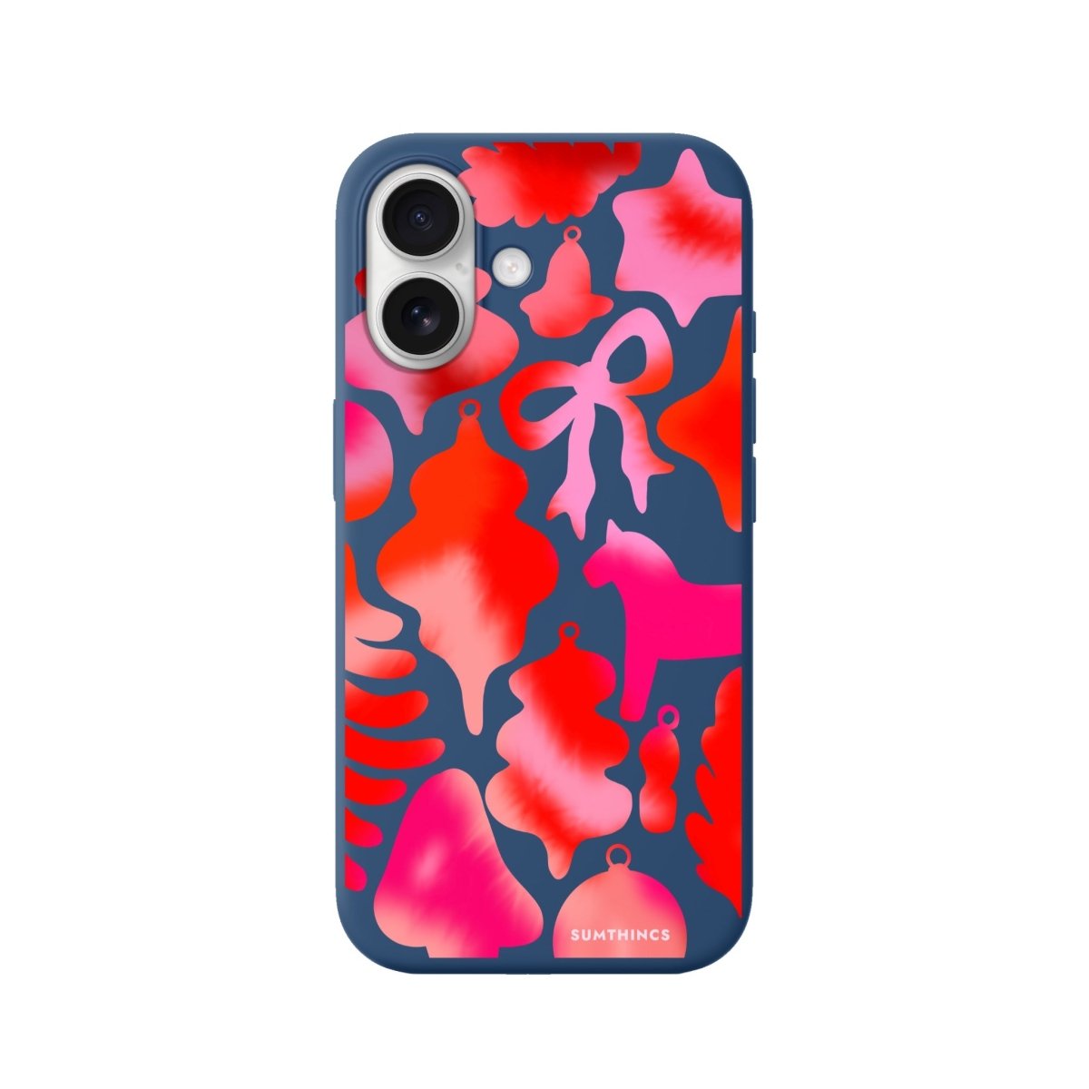 iPhone Blush Bells Premium Telefon Kılıfı Pasifik Mavi - Sumthincs