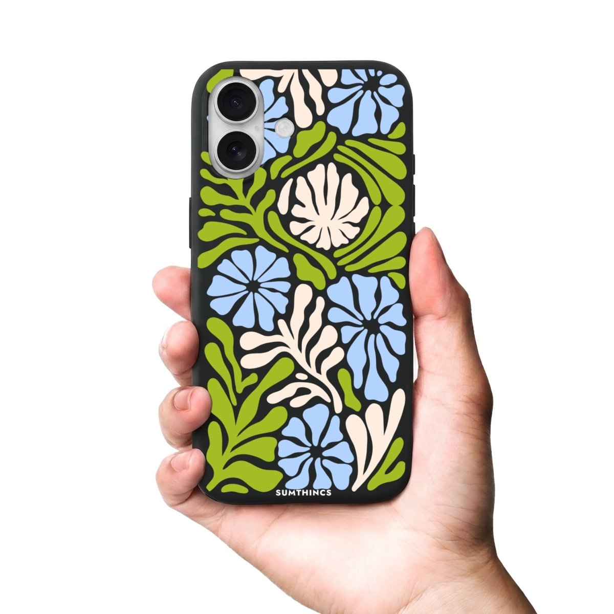 iPhone Botanica Premium Telefon Kılıfı Bordo - Sumthincs
