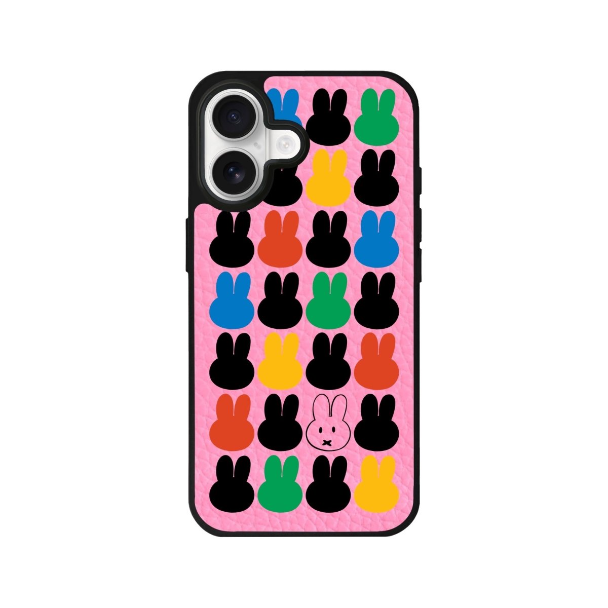 iPhone Bunify Leather Deri Telefon Kılıfı Pembe - Sumthincs