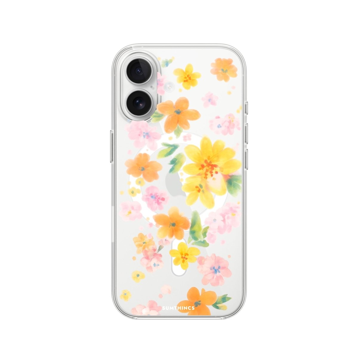 iPhone Butterbloom Clear Magsafe Telefon Kılıfı - Sumthincs