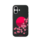 iPhone Cherry Blossom Dawn Premium Telefon Kılıfı Siyah - Sumthincs