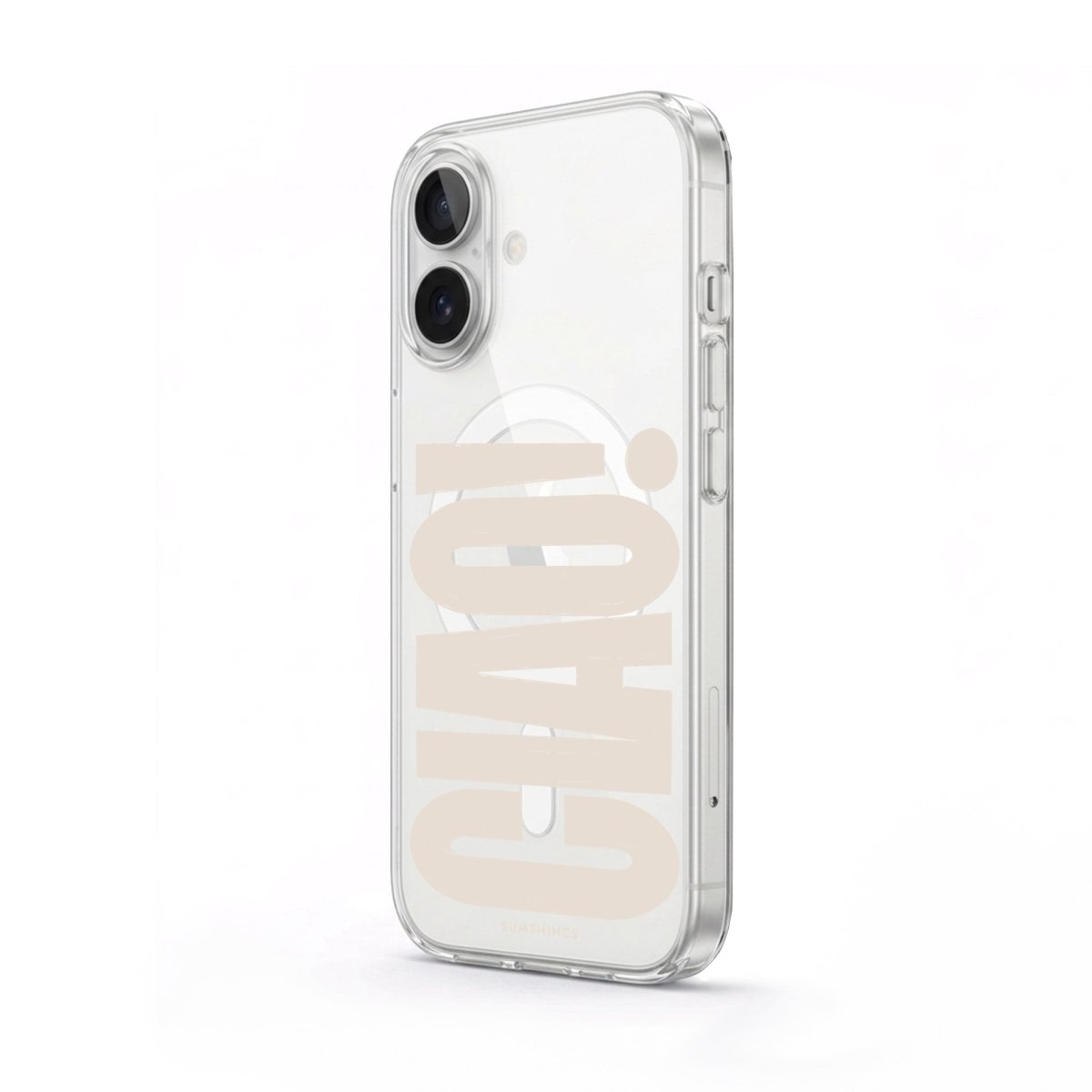 iPhone CIAO! Clear Magsafe Telefon Kılıfı - Sumthincs