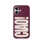 iPhone CIAO! Premium Telefon Kılıfı Bordo - Sumthincs