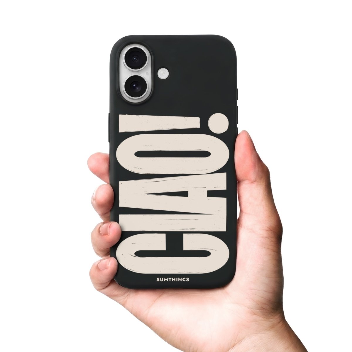iPhone CIAO! Premium Telefon Kılıfı Gri - Sumthincs