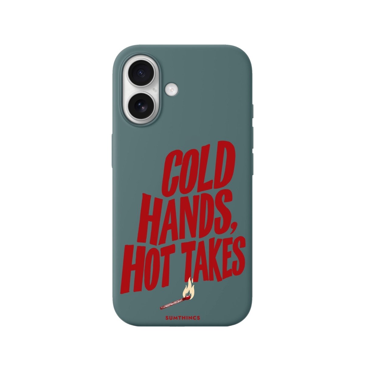 iPhone Cold Hands Premium Telefon Kılıfı Kaktüs Yeşili - Sumthincs