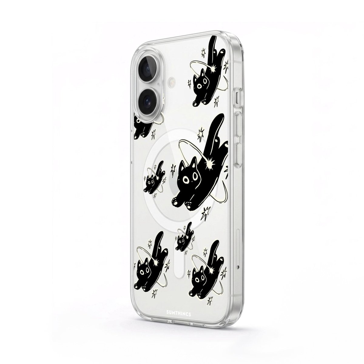 iPhone Cosmo Kitty Clear Magsafe Telefon Kılıfı - Sumthincs