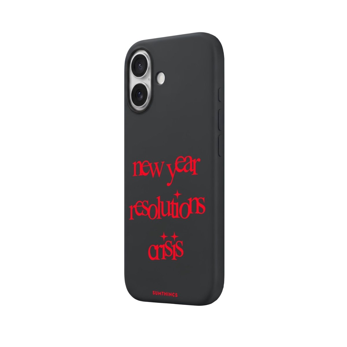 iPhone Crisis Premium Telefon Kılıfı Bordo - Sumthincs
