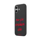 iPhone Crisis Premium Telefon Kılıfı Bordo - Sumthincs