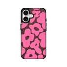 iPhone Daisy Pop Leather Deri Telefon Kılıfı Bordo - Sumthincs