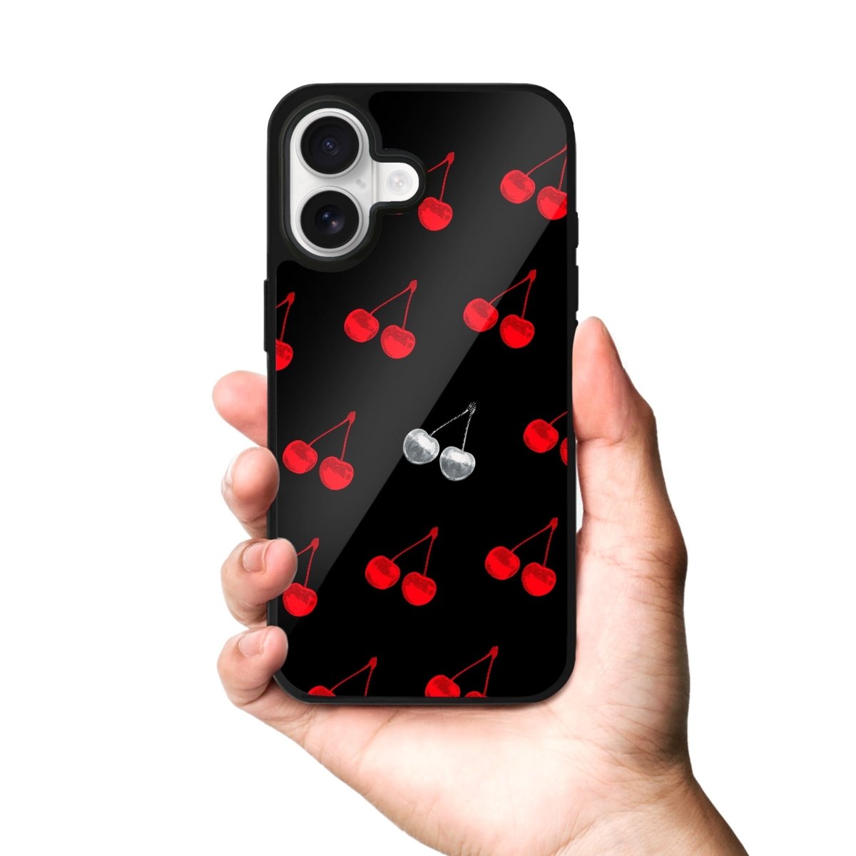 iPhone Disco Cherry Glossy Telefon Kılıfı - Sumthincs