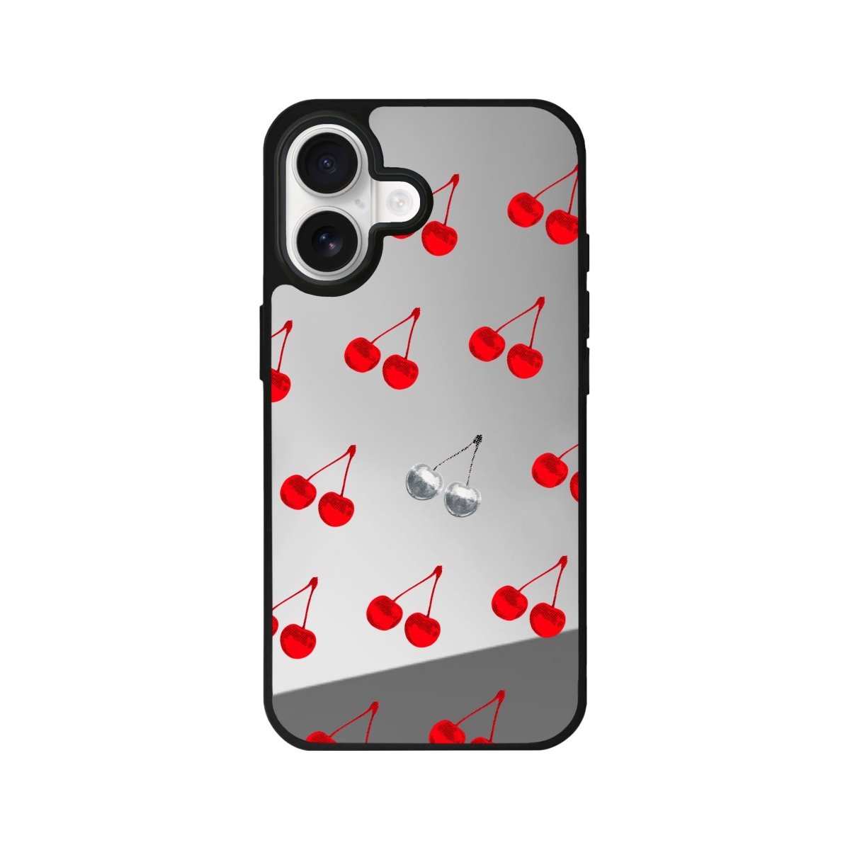iPhone Disco Cherry Mirror Aynalı Telefon Kılıfı - Sumthincs