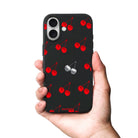 iPhone Disco Cherry Premium Telefon Kılıfı Bordo - Sumthincs