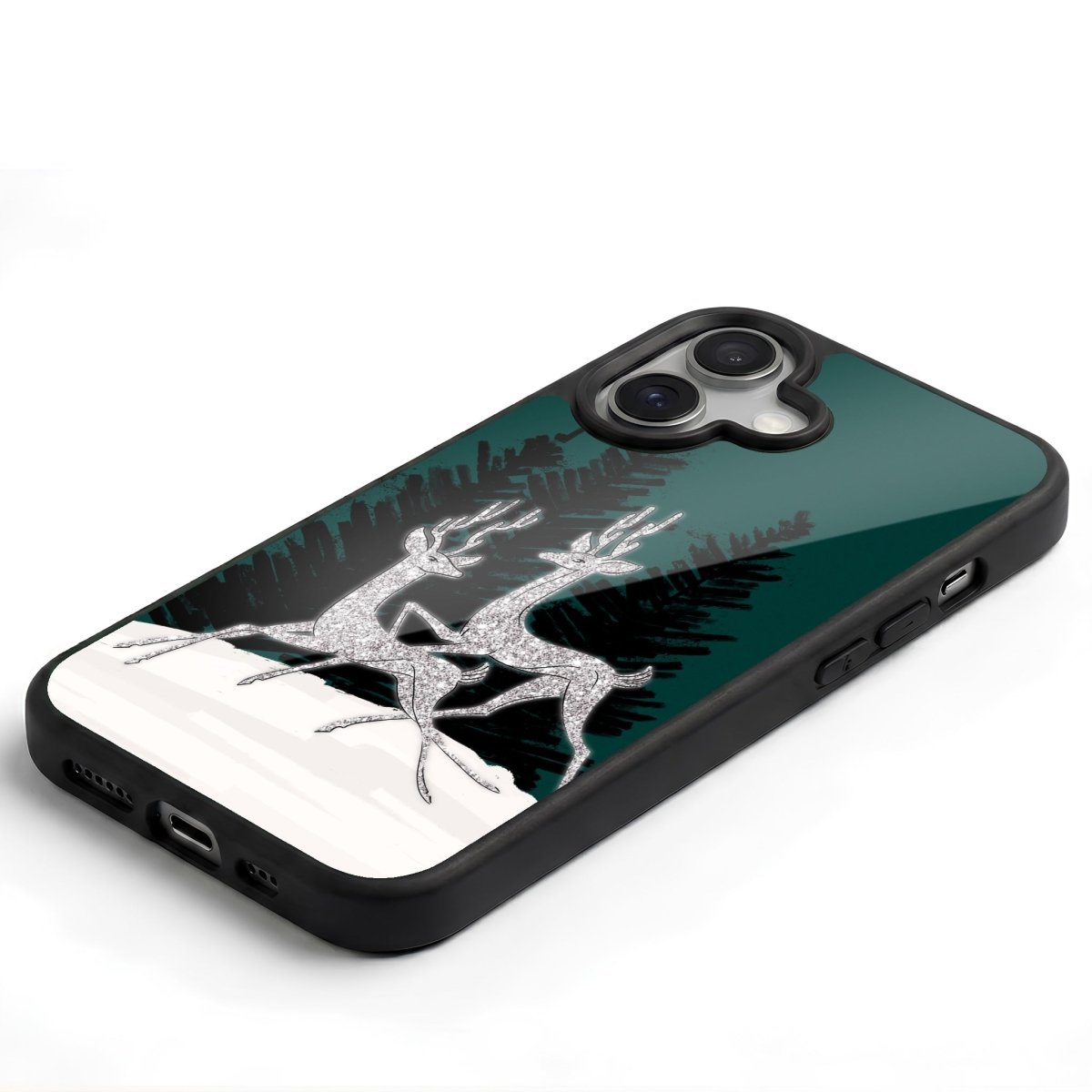 iPhone Disco Deers Glossy Telefon Kılıfı - Sumthincs
