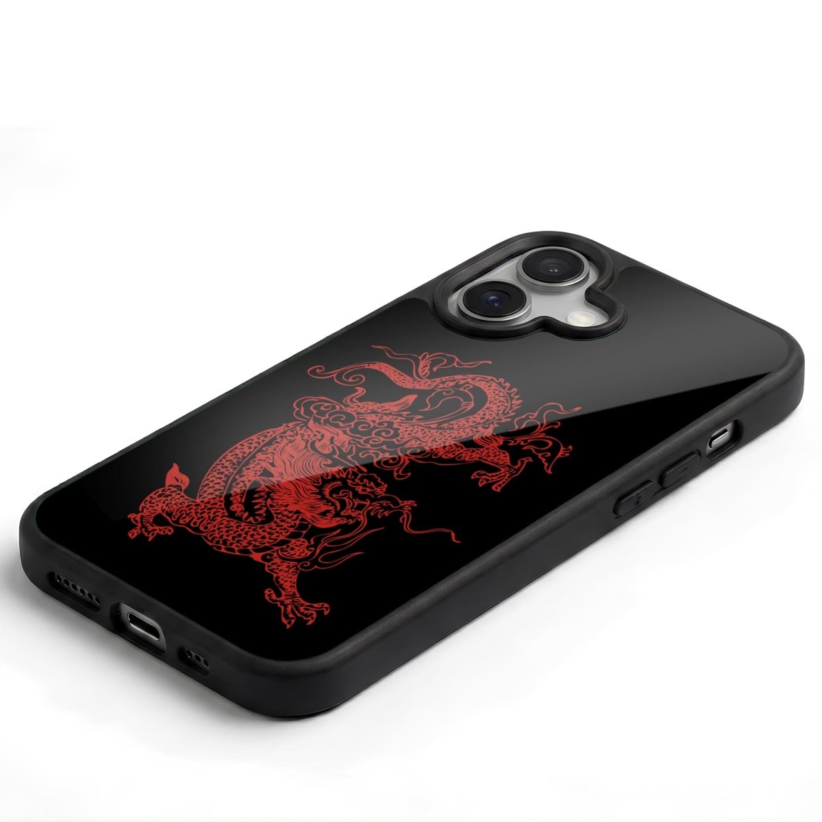 iPhone Dragon Glossy Telefon Kılıfı - Sumthincs