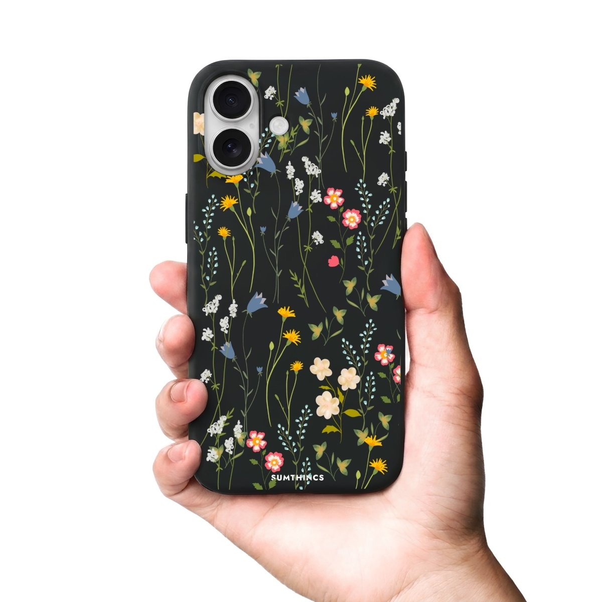 iPhone Eternal Garden Premium Telefon Kılıfı Bordo - Sumthincs