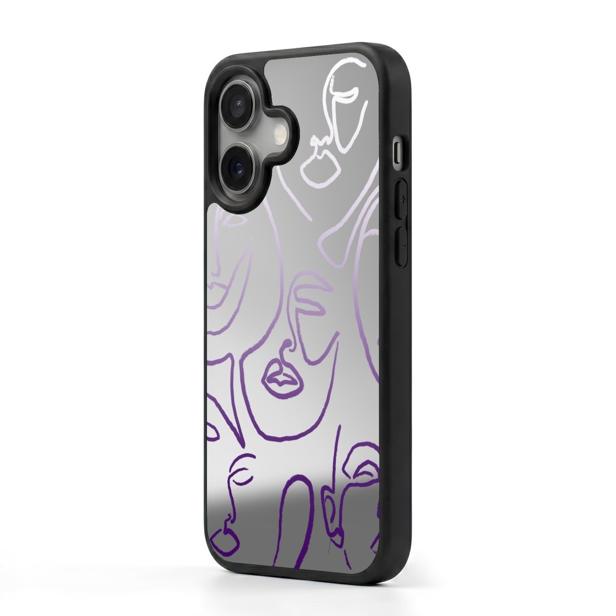 iPhone Faces Mirror Aynalı Telefon Kılıfı - Sumthincs
