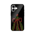 iPhone Festive Ribbon Glossy Telefon Kılıfı - Sumthincs