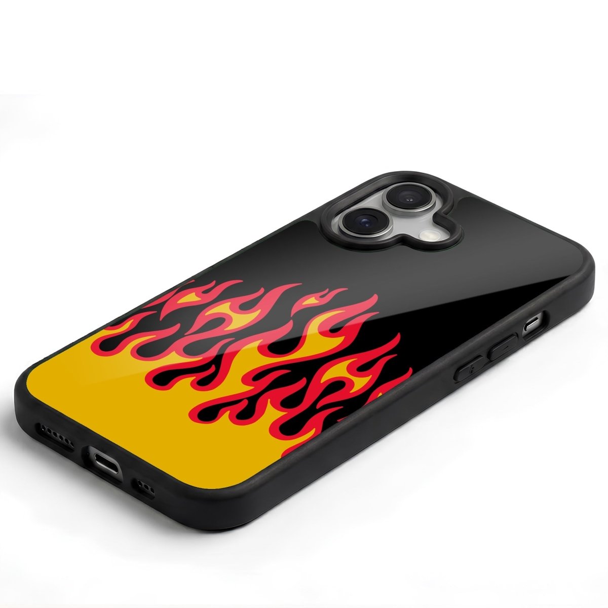 iPhone Flamme Glossy Telefon Kılıfı - Sumthincs
