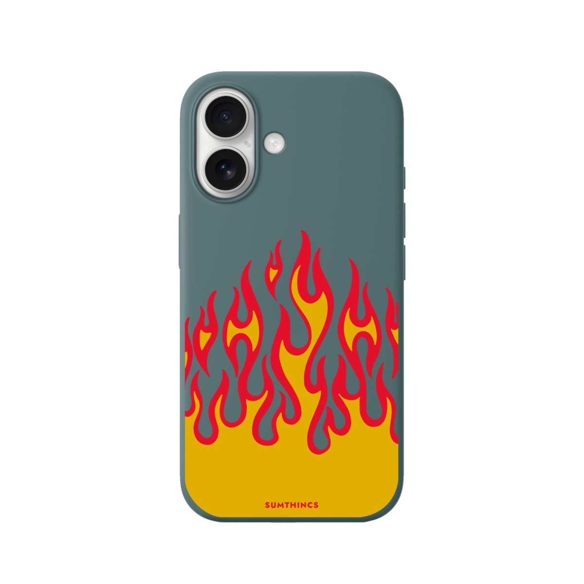 iPhone Flamme Premium Telefon Kılıfı Kaktüs Yeşili - Sumthincs