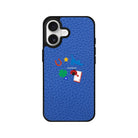 iPhone Fortune Leather Deri Telefon Kılıfı Mavi - Sumthincs