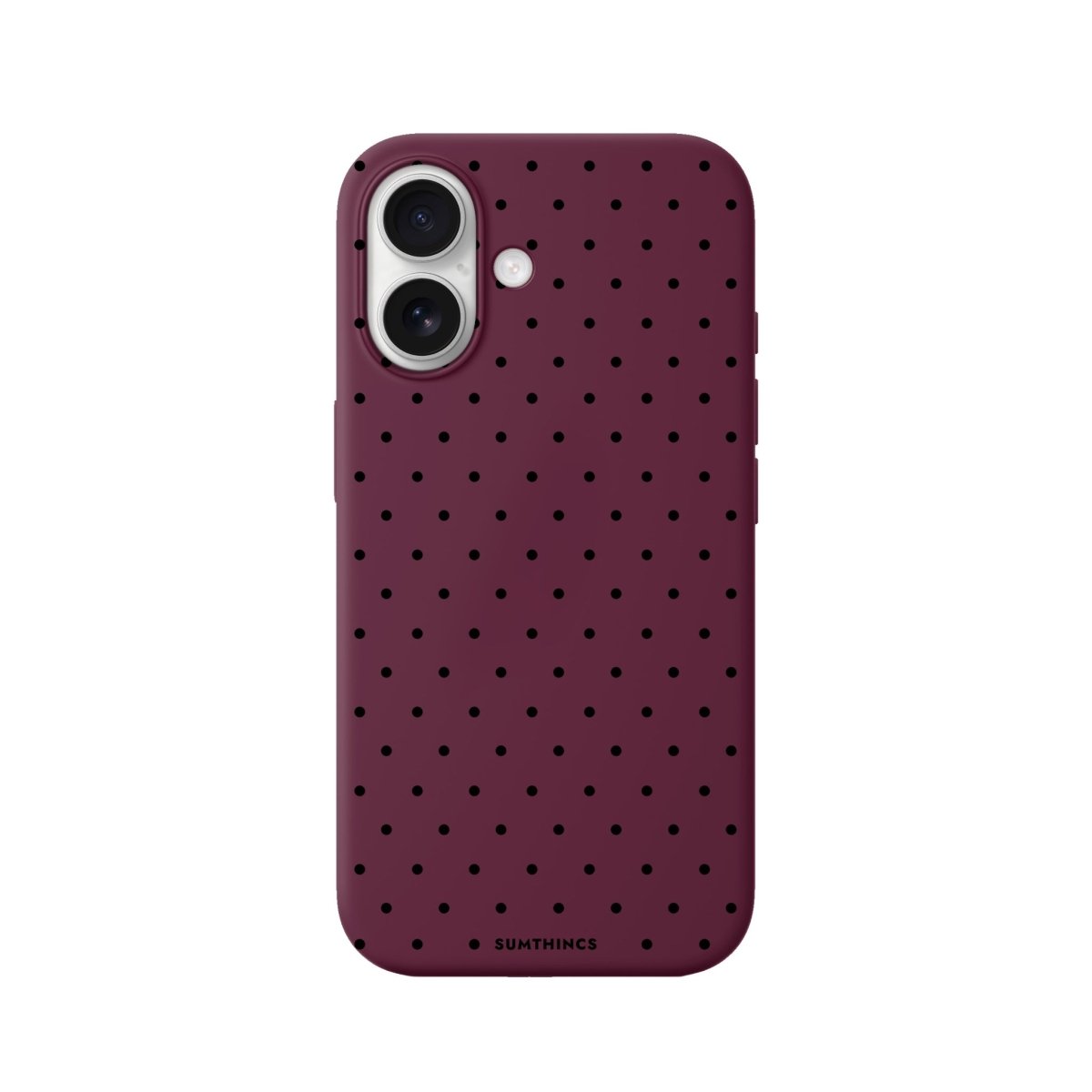 iPhone Freckles Premium Telefon Kılıfı Bordo - Sumthincs