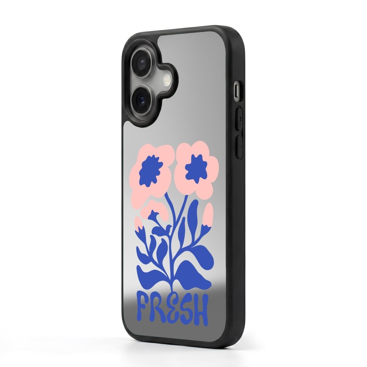 iPhone Fresh Flowers Mirror Aynalı Telefon Kılıfı - Sumthincs