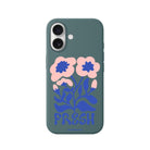 iPhone Fresh Flowers Premium Telefon Kılıfı Kaktüs Yeşili - Sumthincs