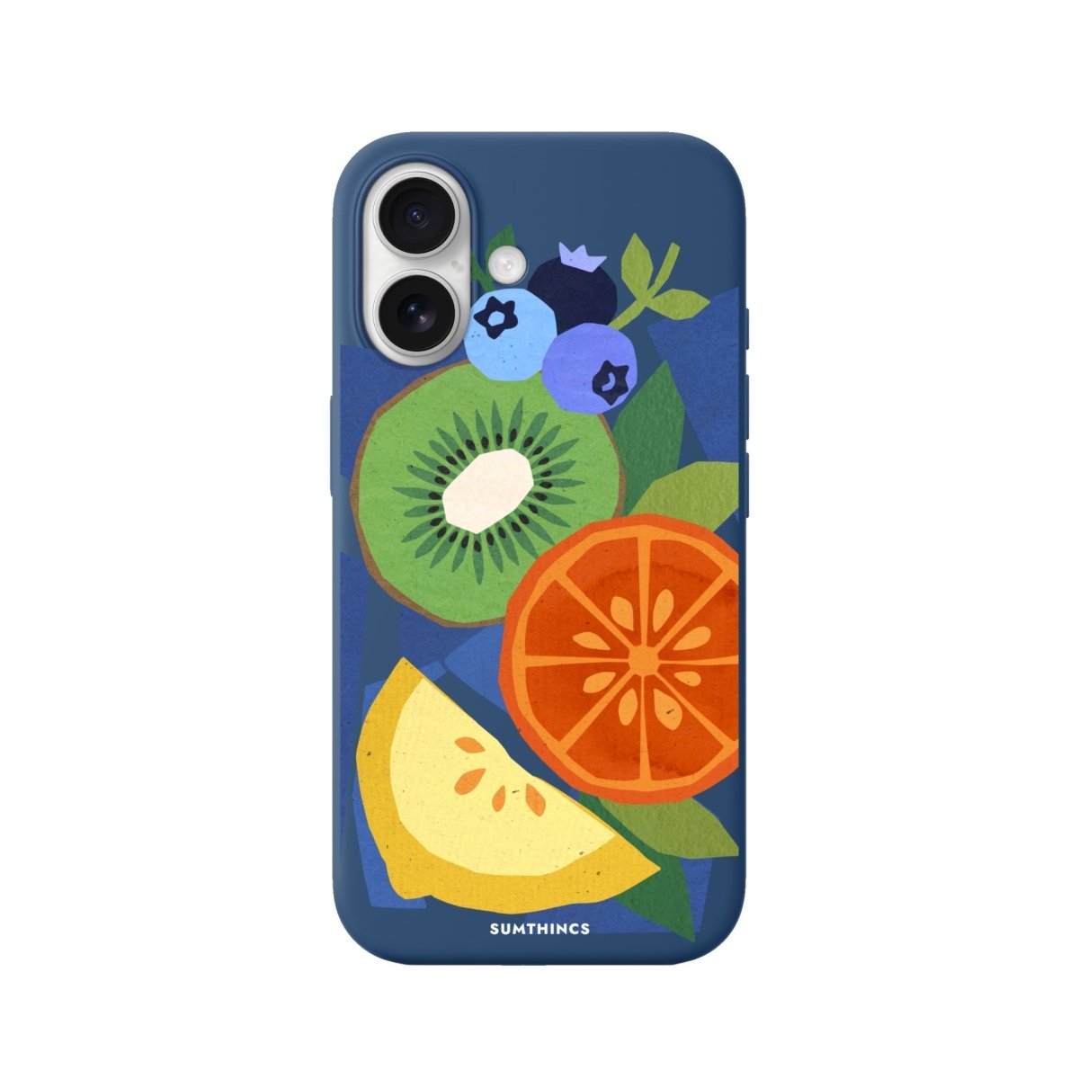 iPhone Fruté Premium Telefon Kılıfı Pasifik Mavi - Sumthincs