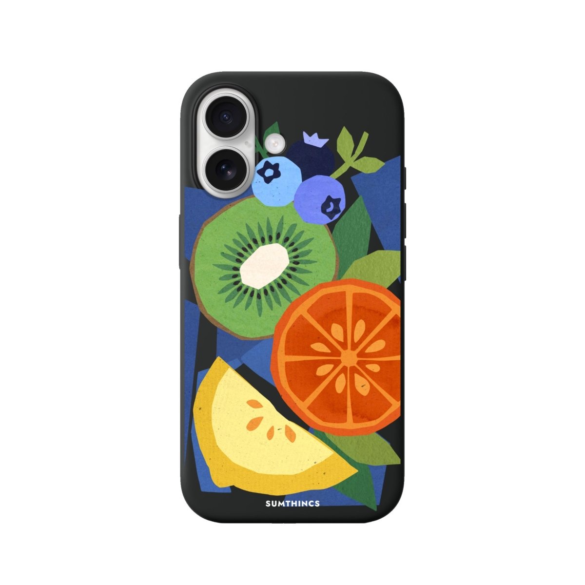iPhone Fruté Premium Telefon Kılıfı Siyah - Sumthincs
