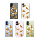 iPhone Gingerbread Man Clear Magsafe Telefon Kılıfı - Sumthincs