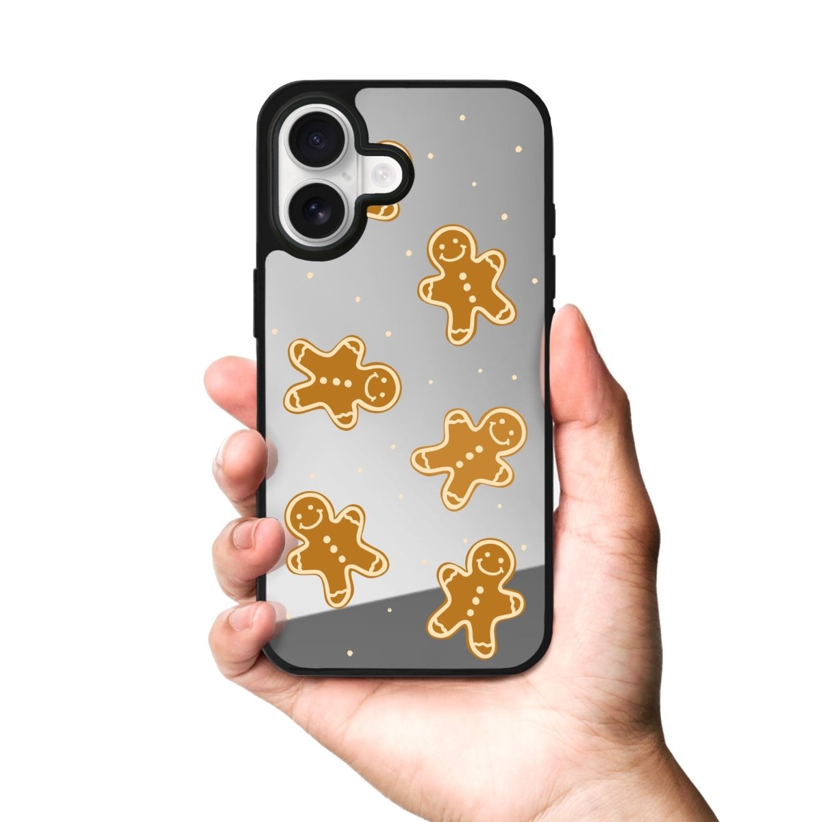 iPhone Gingerbread Man Mirror Aynalı Telefon Kılıfı - Sumthincs