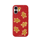 iPhone Gingerbread Man Premium Telefon Kılıfı Kırmızı - Sumthincs