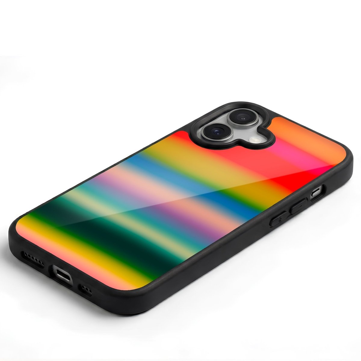 iPhone Gradient Glow Glossy Telefon Kılıfı - Sumthincs