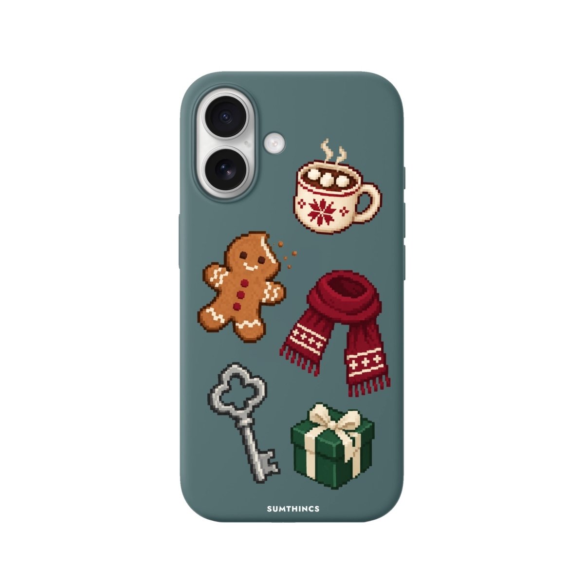 iPhone Holiday Side Quest Premium Telefon Kılıfı Kaktüs Yeşili - Sumthincs