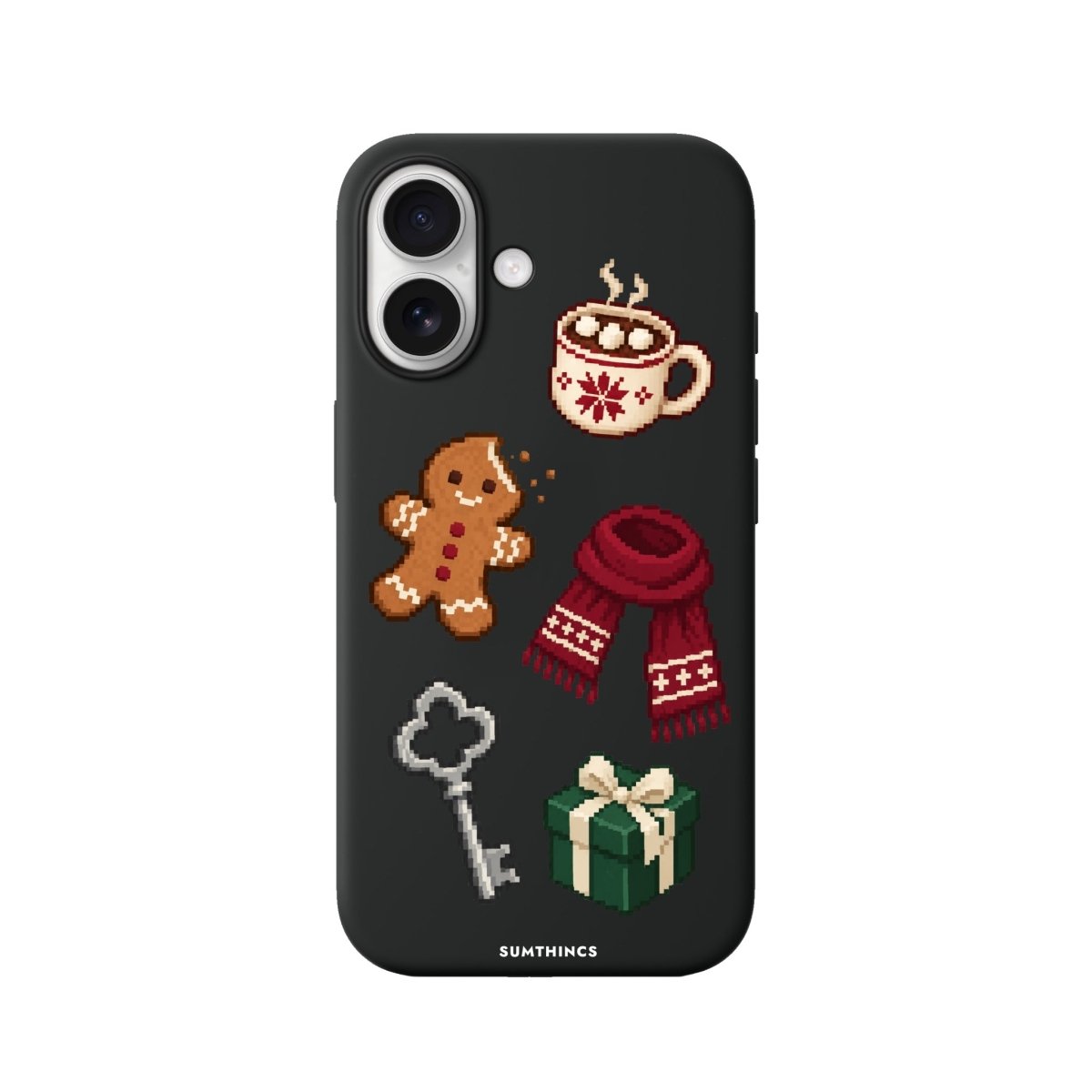 iPhone Holiday Side Quest Premium Telefon Kılıfı Siyah - Sumthincs