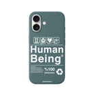 iPhone Human Being Premium Telefon Kılıfı Kaktüs Yeşili - Sumthincs