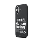 iPhone Human Being Premium Telefon Kılıfı Bordo - Sumthincs