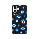 iPhone I See You Leather Deri Telefon Kılıfı Siyah - Sumthincs