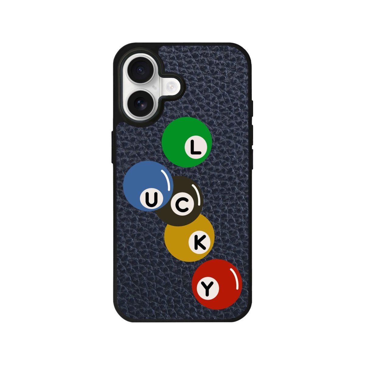 iPhone Jackpot Leather Deri Telefon Kılıfı Pasifik Mavi - Sumthincs